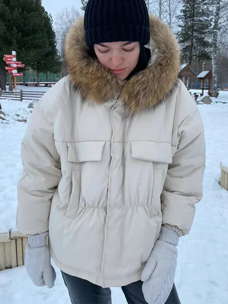 Berg-Feldt | Luxurious Raccoon Fur Coat