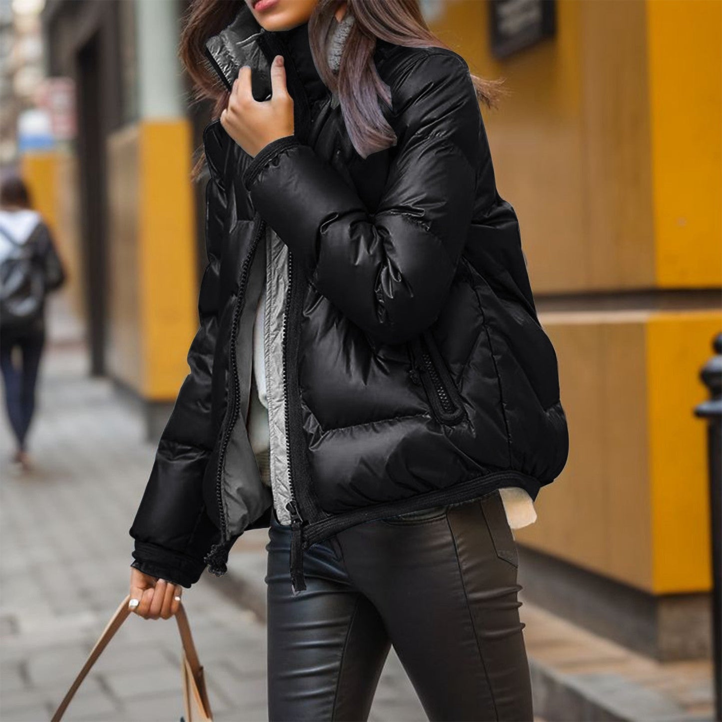 Berg-Feldt | Stylische Steppjacke mit Glänzendem Finish
