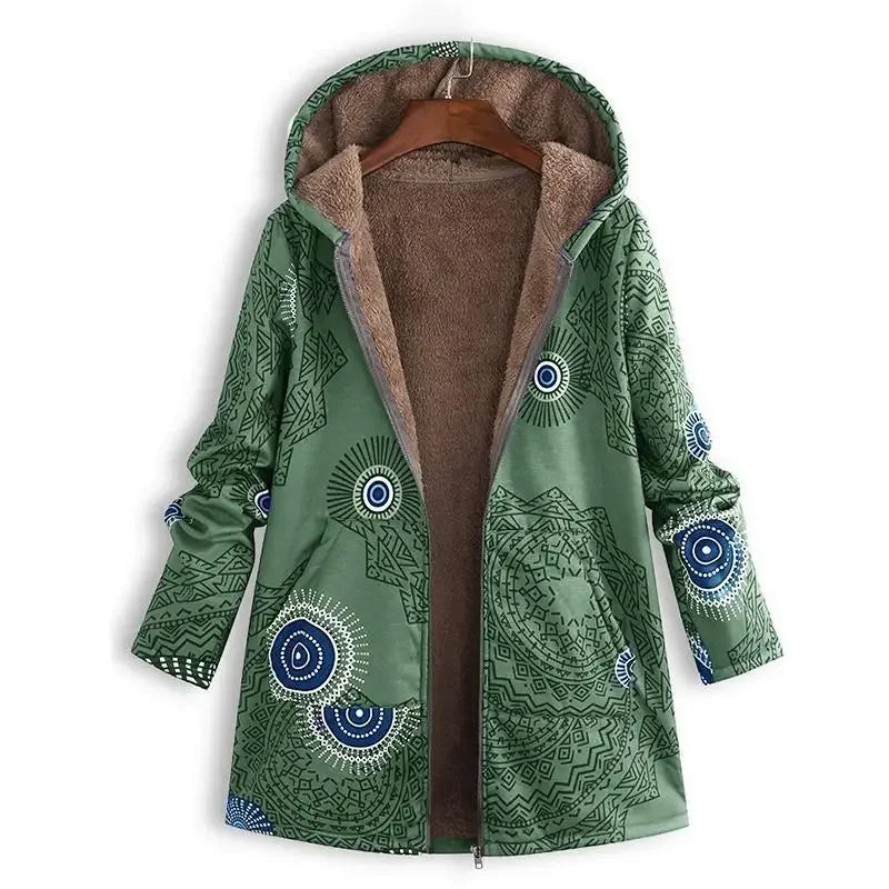 Berg-Feldt | Parka chaud pour femme avec motif élégant