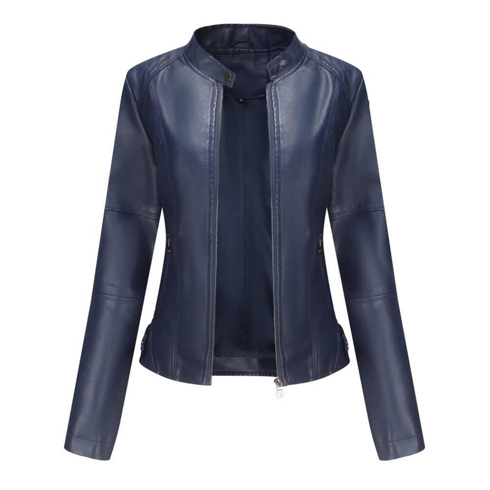 Berg-Feldt | Stylische, Slim Fit Lederjacke für Frauen