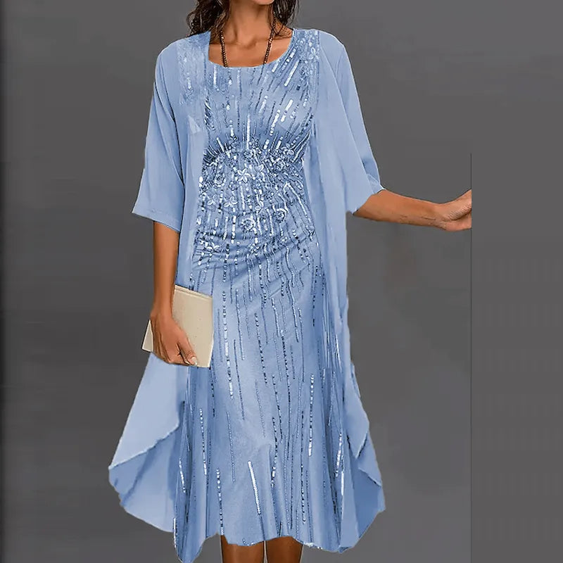Hannah: Élégante, individuelle, robe imprimée