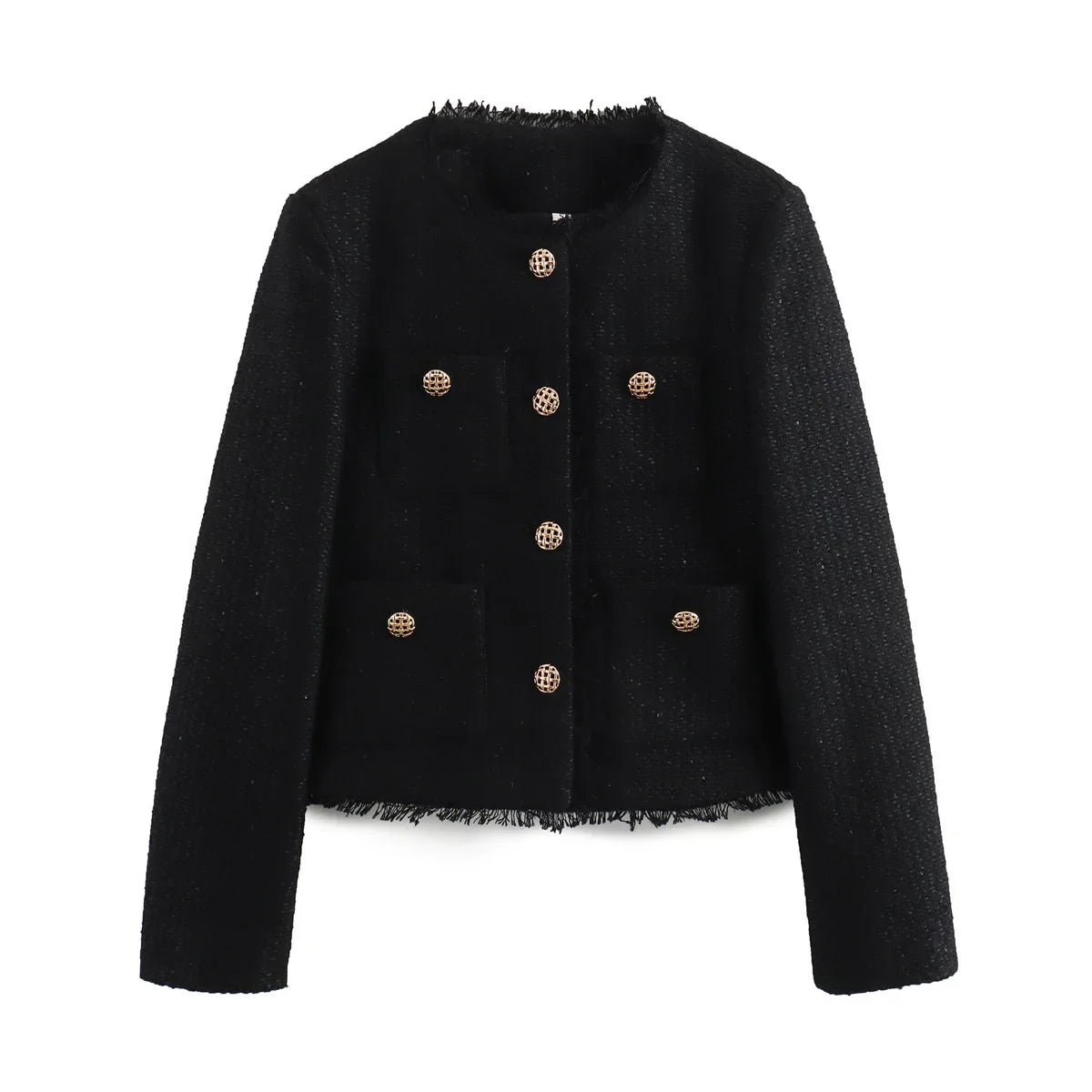 Berg-Feldt | Klassischer Tweed-blazer Wollmischung Zeitlos und Elegant