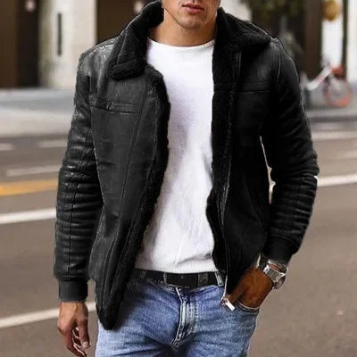 Berg-Feldt | Stilet Pelzfutterjacke Polyester Warm und Bequem