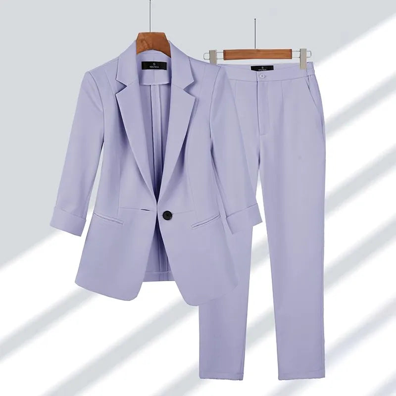 Avelena : Ensemble blazer de luxe