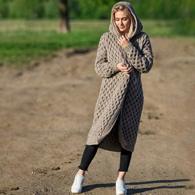 Berg-Feldt | Pullover mit Langem Cardigan