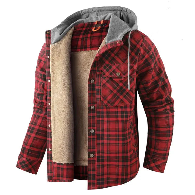 Berg-Feldt | Veste chemise à carreaux chaude