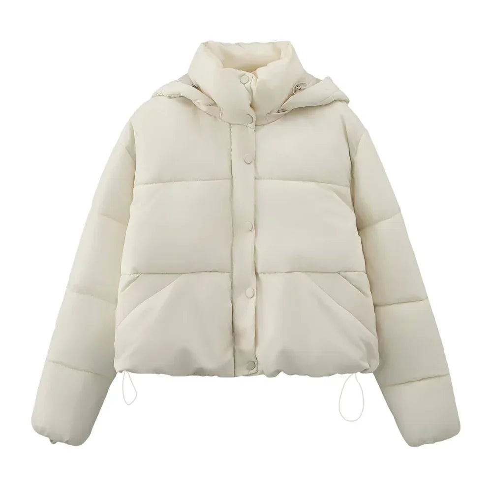 Berg-Feldt | Lässige Kurze Kapuzenjacke