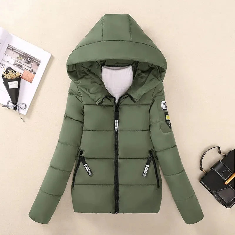 Berg-Feldt | Gefütterte Winterparka mit Kapuze Warme Jacke