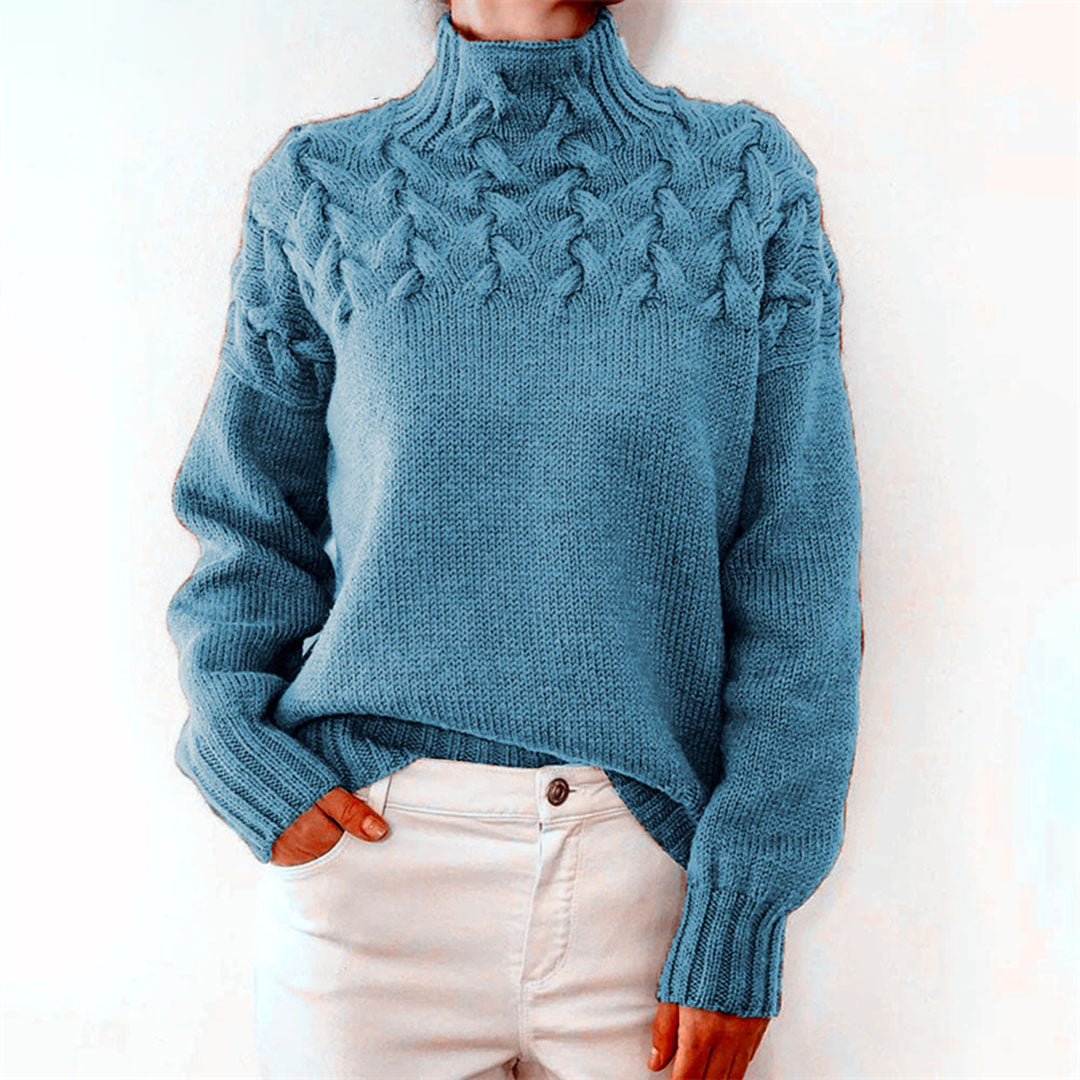 Berg-Feldt | Eleganter Pullover mit Rollkragen