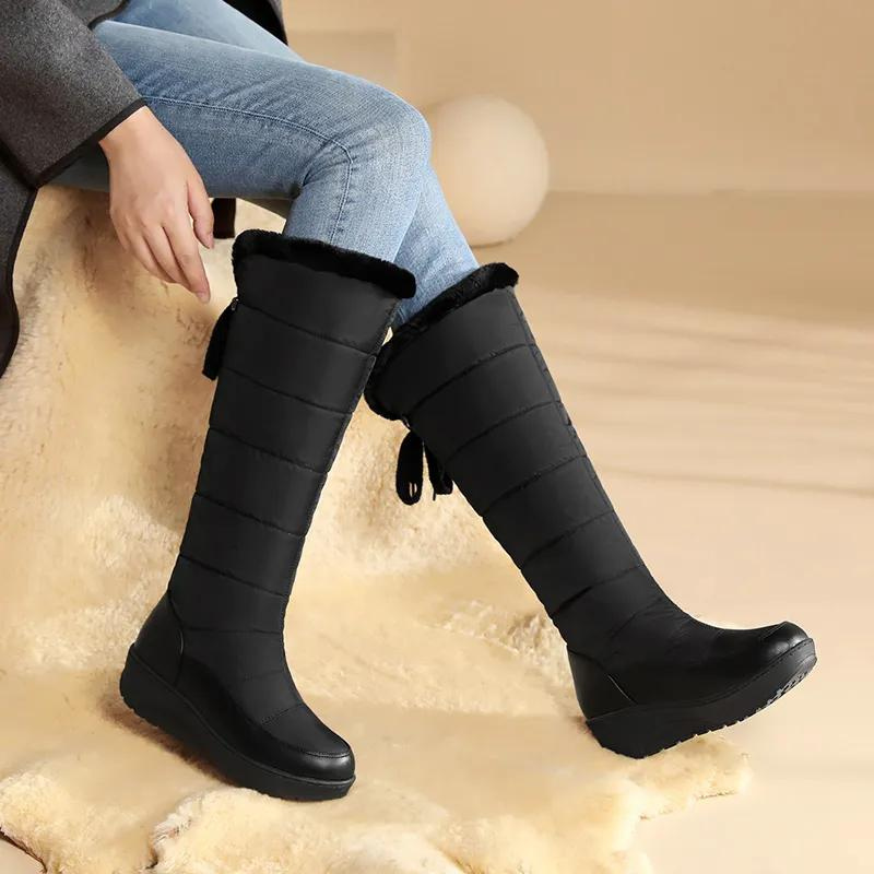Berg-Feldt | Bottes à lacets chaudes en duvet pour l'hiver