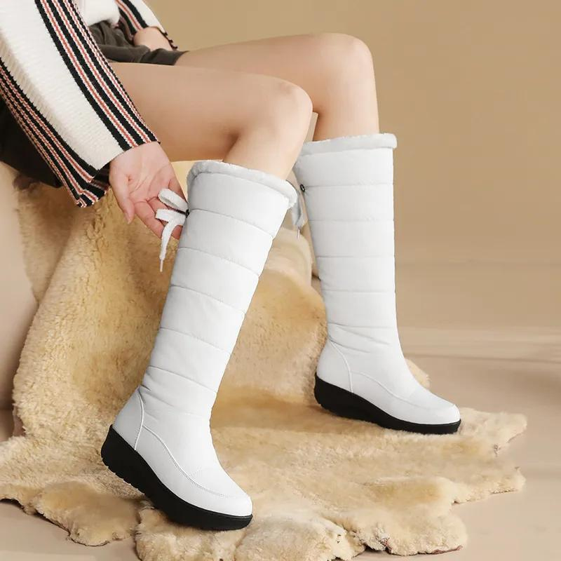 Berg-Feldt | Bottes à lacets chaudes en duvet pour l'hiver