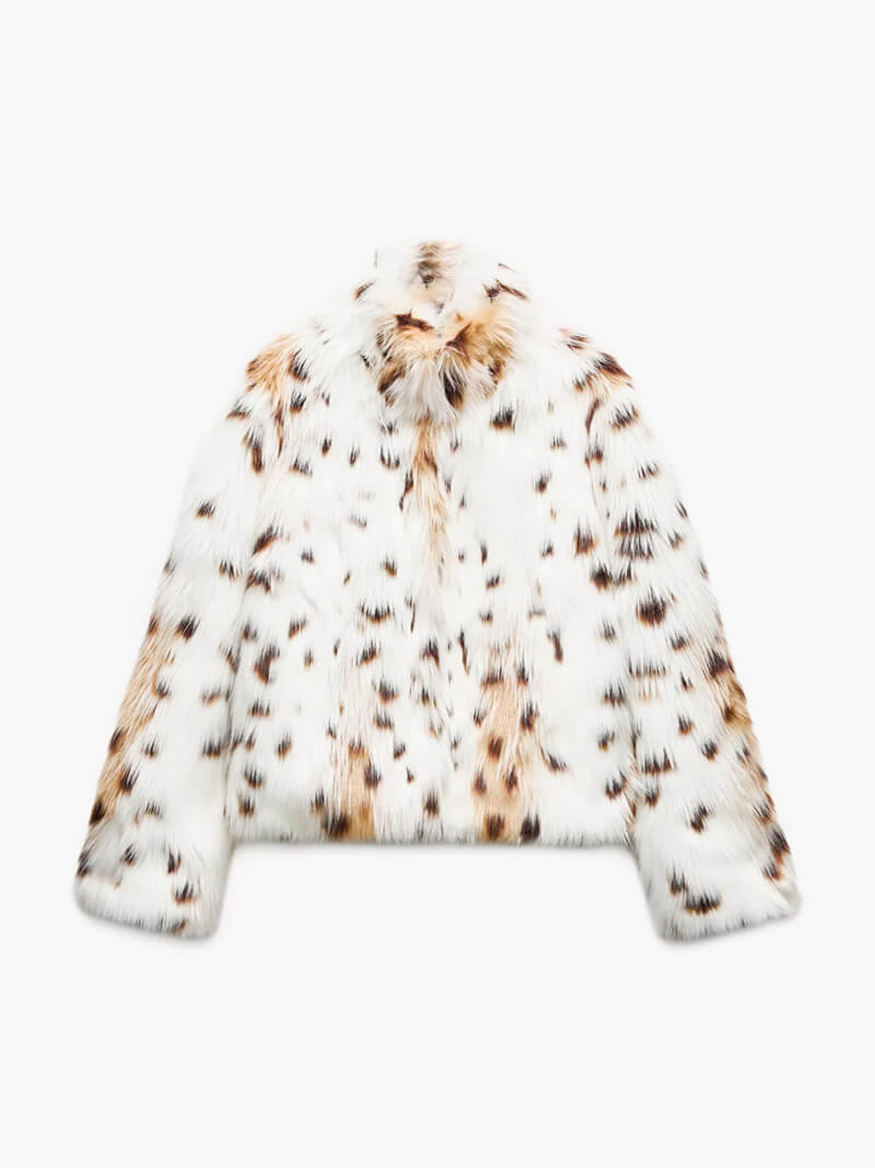 Berg-Feldt | Velvetfur Mantel - Statement-Mantel für Frauen mit markantem Berg-Feldt | Muster