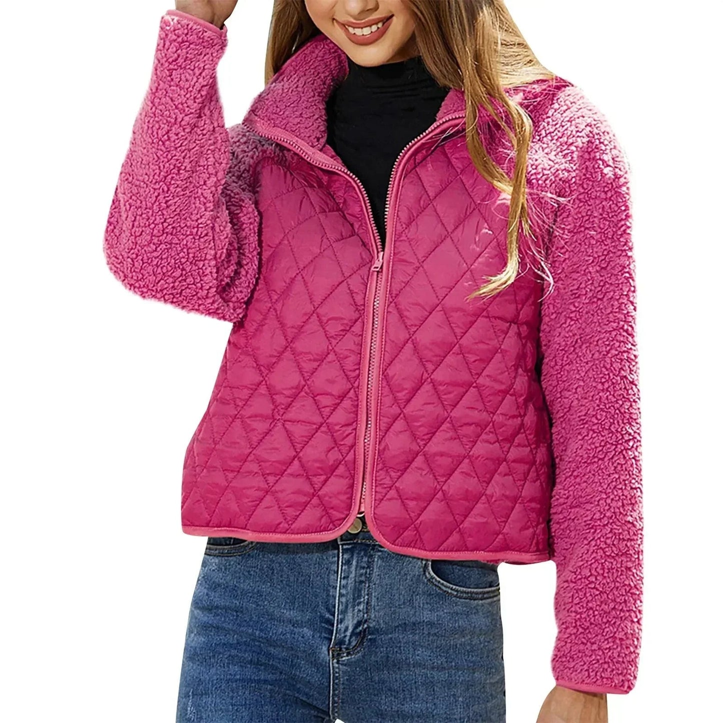 Berg-Feldt | Gesteppte Isolierte Jacke für Frauen Warmer Winterstil