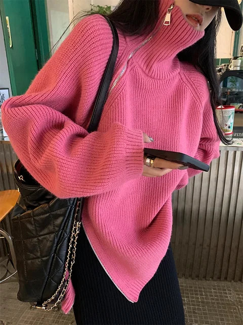 Berg-Feldt | Pullover mit Stehkragen