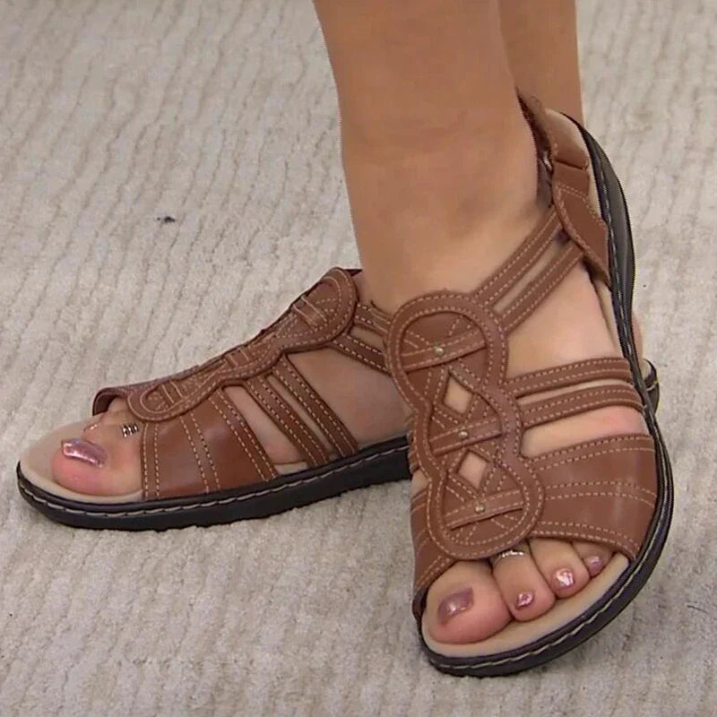 CLARITA : Sandales orthopédiques avec séparateur d'orteils