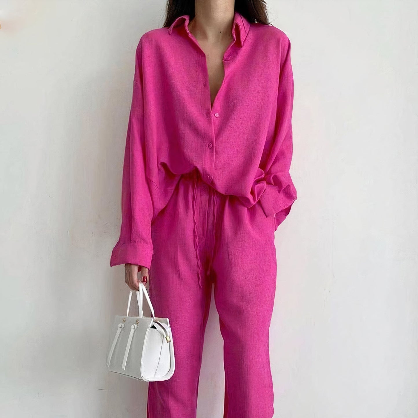 Chemise et pantalon en lin Berg-Feldt