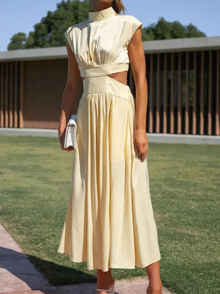 Longue robe élégante de Marie