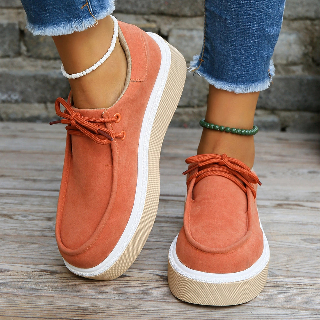 Baskets à plateforme en daim noir Berg-Feldt - Chaussures de mode streetwear