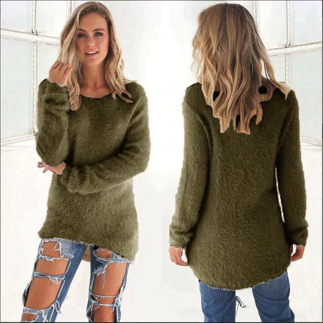 Berg-Feldt | Lässiger O Ausschnitt Pullover
