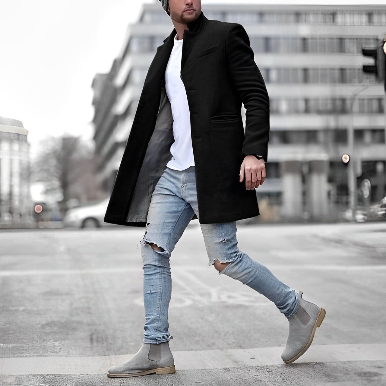 Manteau blazer chic pour hommes Jonty