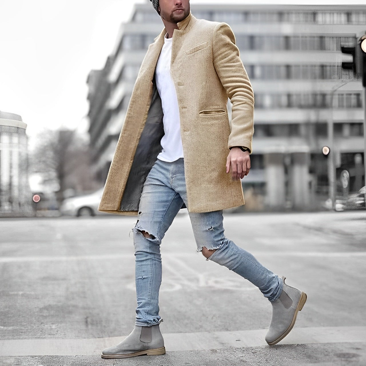Manteau blazer chic pour hommes Jonty