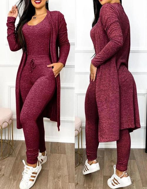 Berg-Feldt | Skinny Jumpsuit und Jacke
