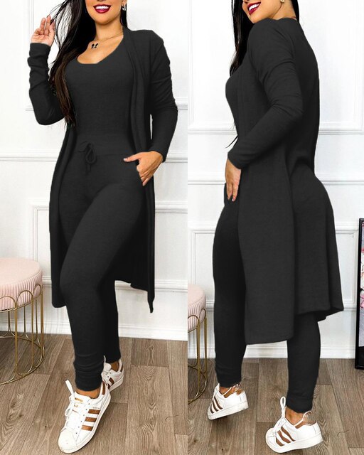 Berg-Feldt | Skinny Jumpsuit und Jacke
