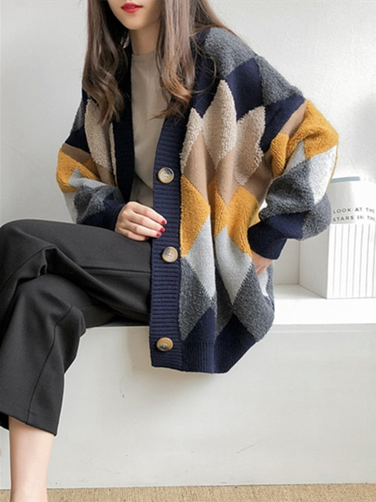 Berg-Feldt | Trendiger und Warmer Cardigan für Den Winter