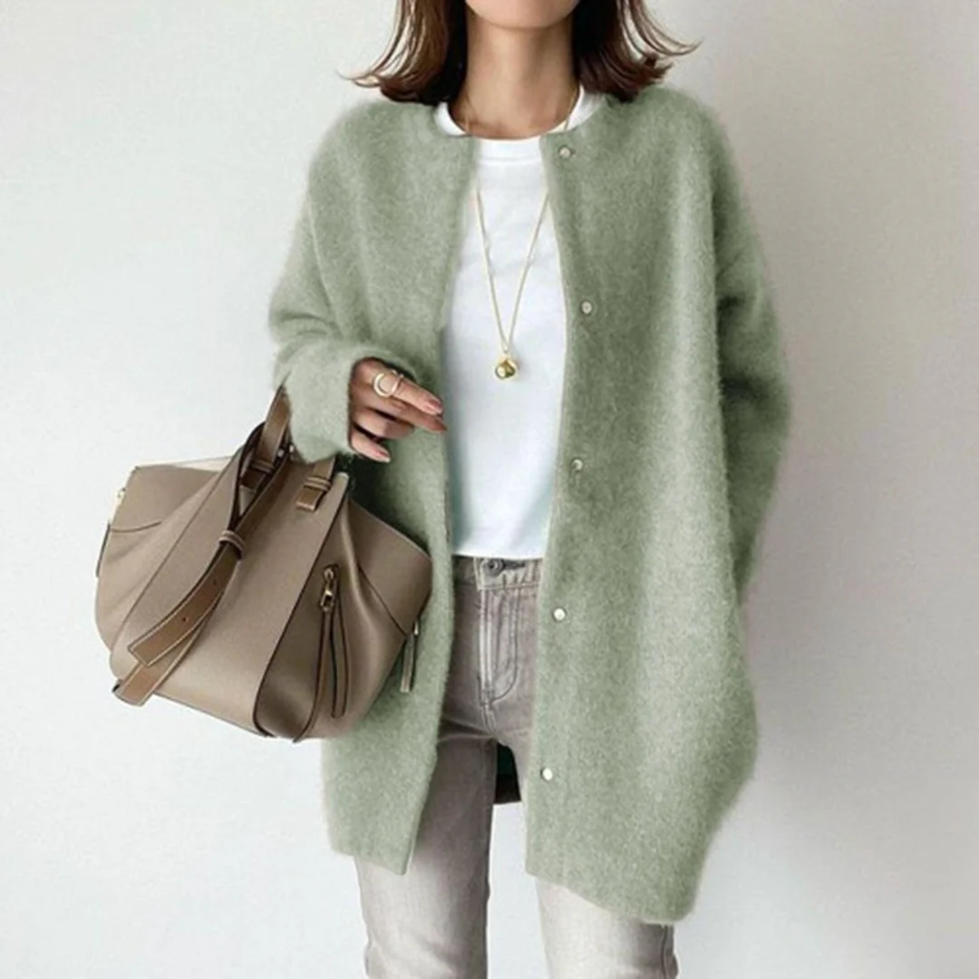 Berg-Feldt | Gilet - Cardigan oversize en maille douce