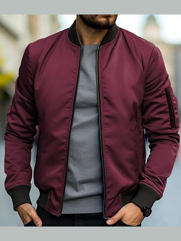 Blouson aviateur moderne pour homme