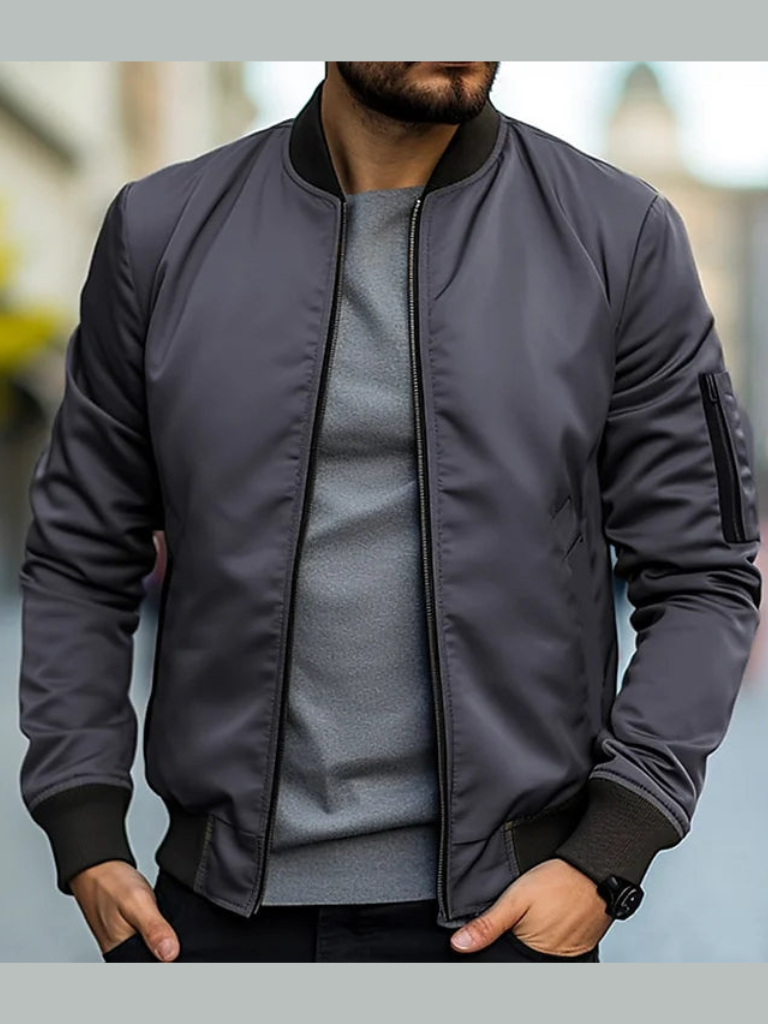Blouson aviateur moderne pour homme