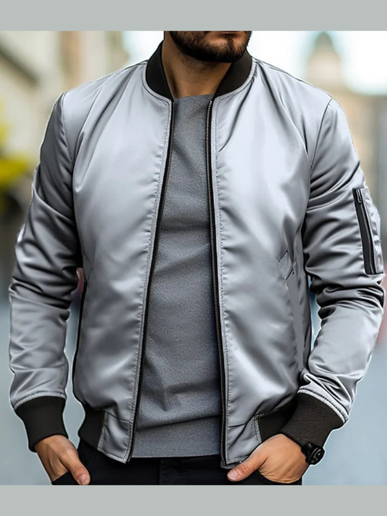 Blouson aviateur moderne pour homme