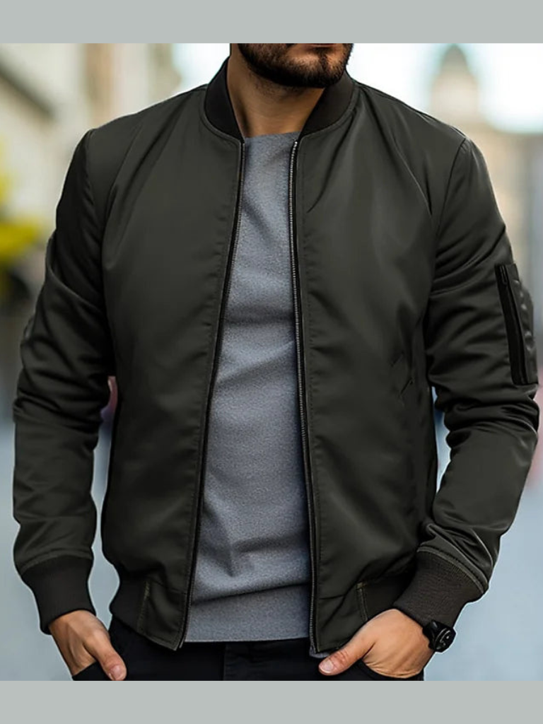 Blouson aviateur moderne pour homme