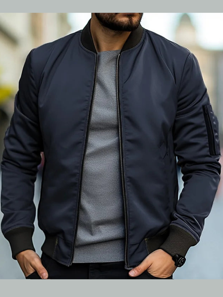Blouson aviateur moderne pour homme