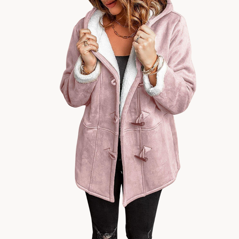 Berg-Feldt | Veste polaire chaude et douillette à capuche pour femme