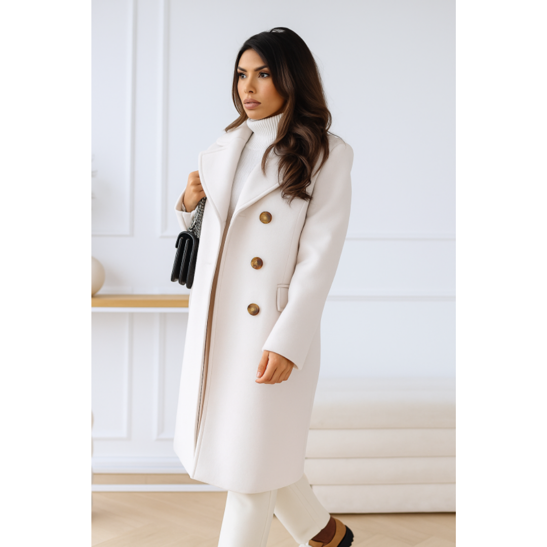 Berg-Feldt | Adelynn Manteau long lâche et élégant en duvet pour femme