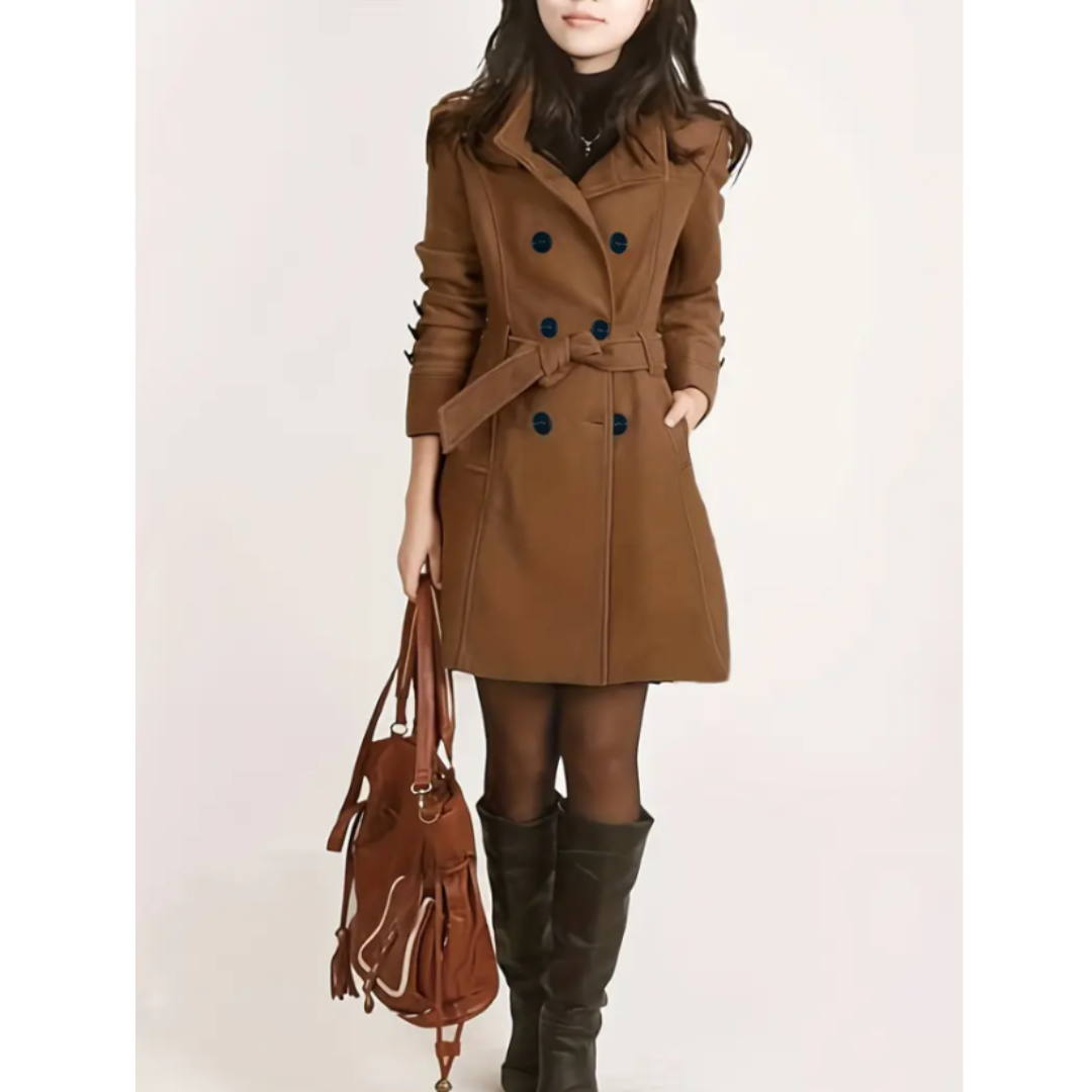 Berg-Feldt | Trench-coat élégant pour femme avec ceinture à la taille