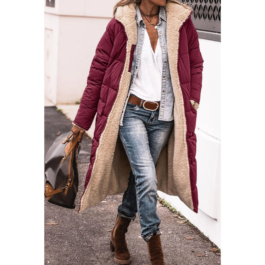 Berg-Feldt | Langer Daunen-Trenchcoat - Winter