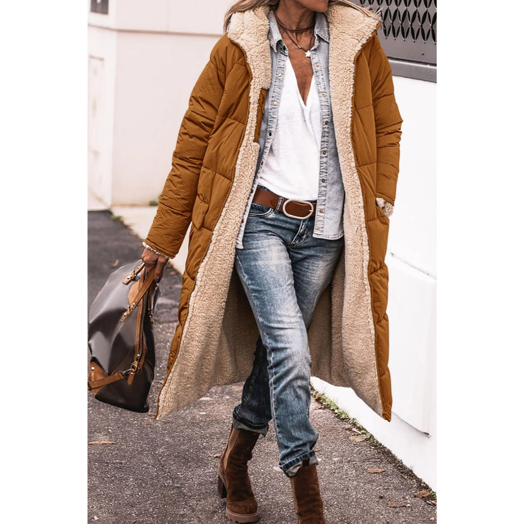 Berg-Feldt | Langer Daunen-Trenchcoat - Winter