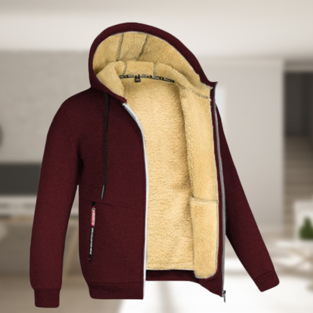 Berg-Feldt | Veste d'hiver à capuche polaire