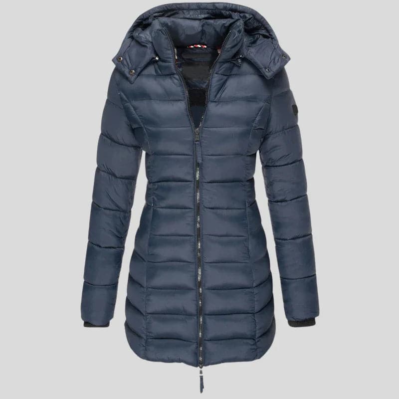 Berg-Feldt | Gestepptes Jacket - Kapuzenzip-Jacke