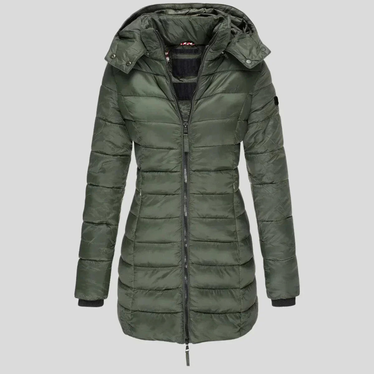 Berg-Feldt | Gestepptes Jacket - Kapuzenzip-Jacke