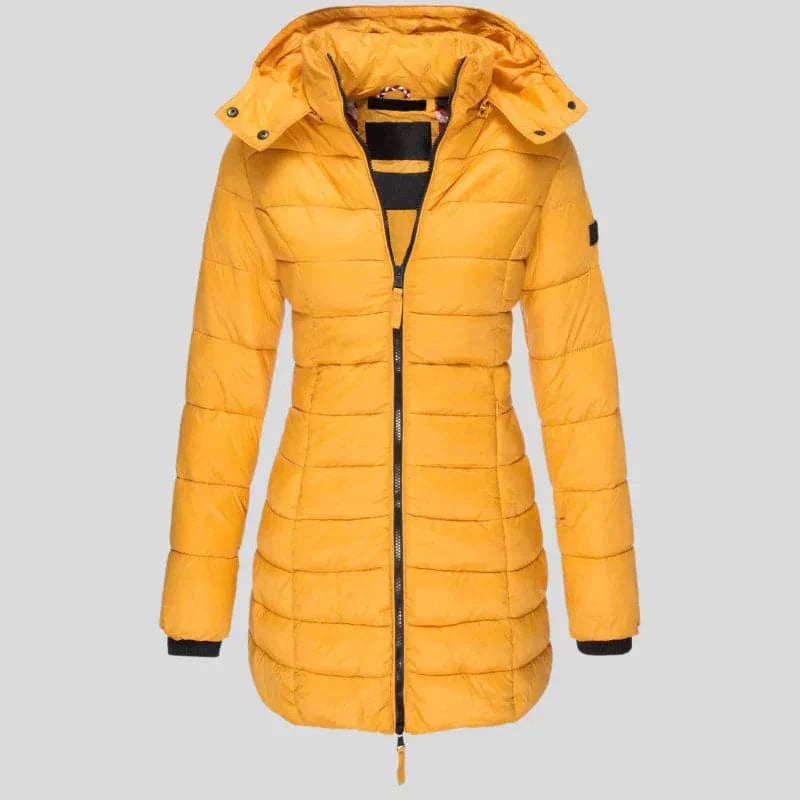Berg-Feldt | Gestepptes Jacket - Kapuzenzip-Jacke