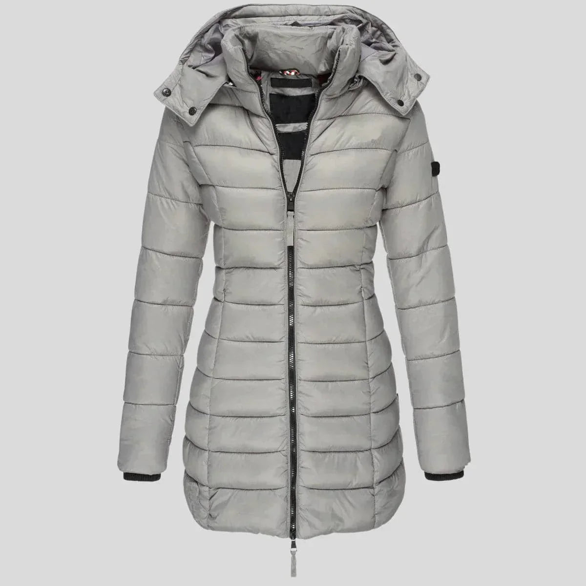 Berg-Feldt | Gestepptes Jacket - Kapuzenzip-Jacke