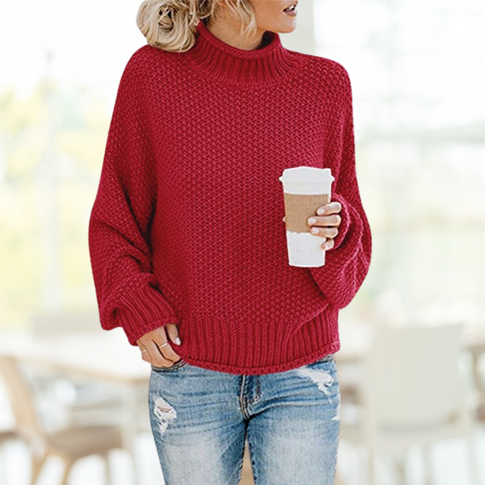 Edler Avril Pullover aus feiner Strickqualität