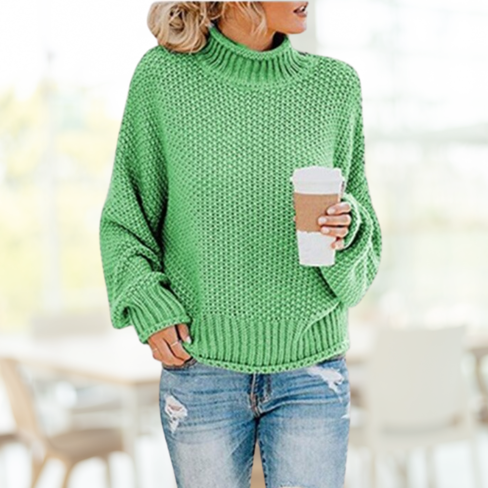 Edler Avril Pullover aus feiner Strickqualität