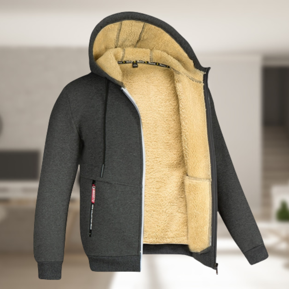 Berg-Feldt | Veste d'hiver à capuche polaire
