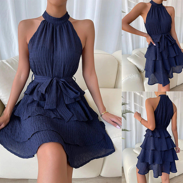 Robe bustier froncée Valenta pour femme