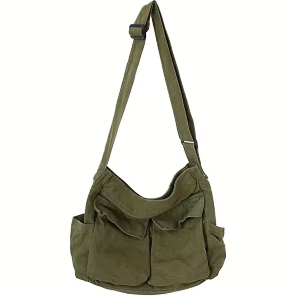 Berg-Feldt | Schultertasche mit Faltendesign