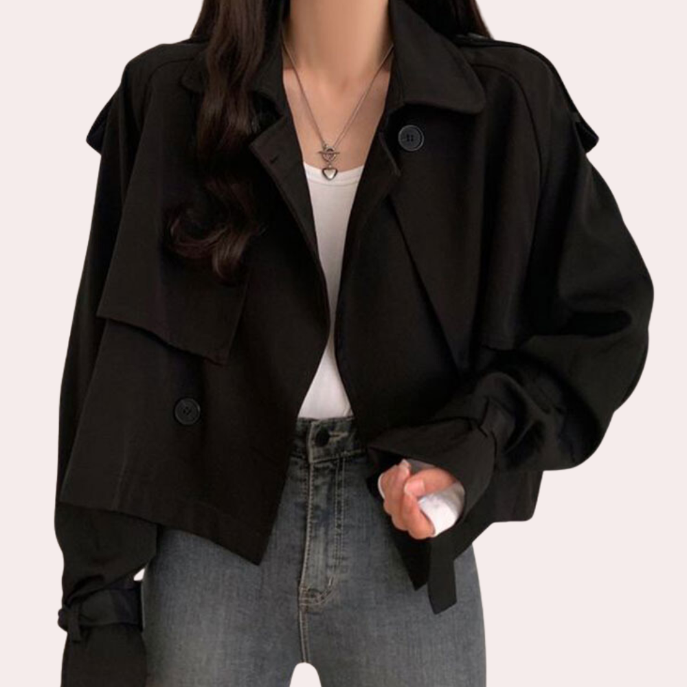 Berg-Feldt | Kurzer Damenmantel mit modernem Look
